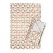 Crazy Daisy - Retro Floral Geometric Regular Scale