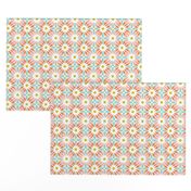 Crazy Daisy - Retro Floral Geometric Regular Scale