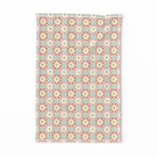 Crazy Daisy - Retro Floral Geometric Regular Scale