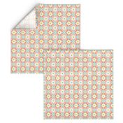 Crazy Daisy - Retro Floral Geometric Regular Scale