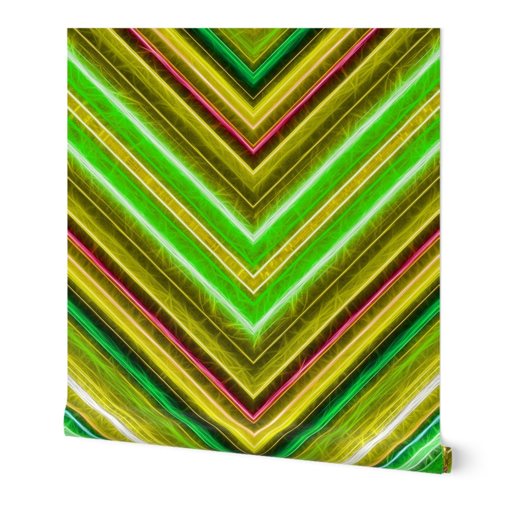 Fractalius-zig-zag-green chevron NS