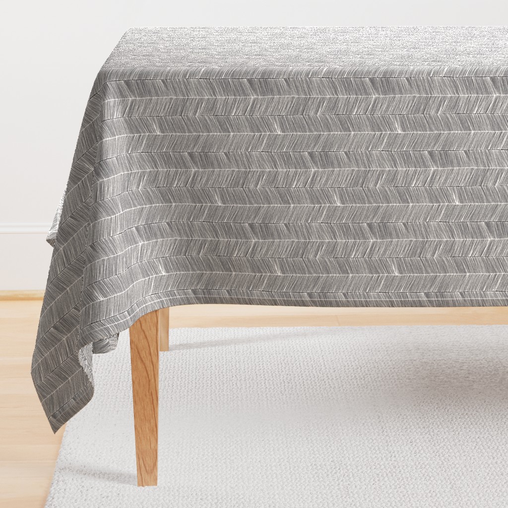 Herringbone - Charcoal