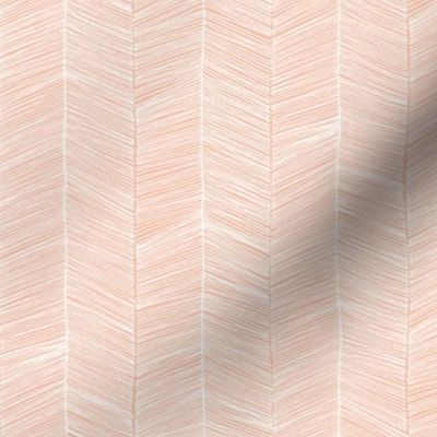 Herringbone - Peach