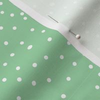   Wild Garden Polka Dots Green