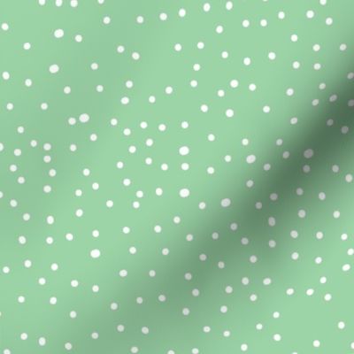   Wild Garden Polka Dots Green