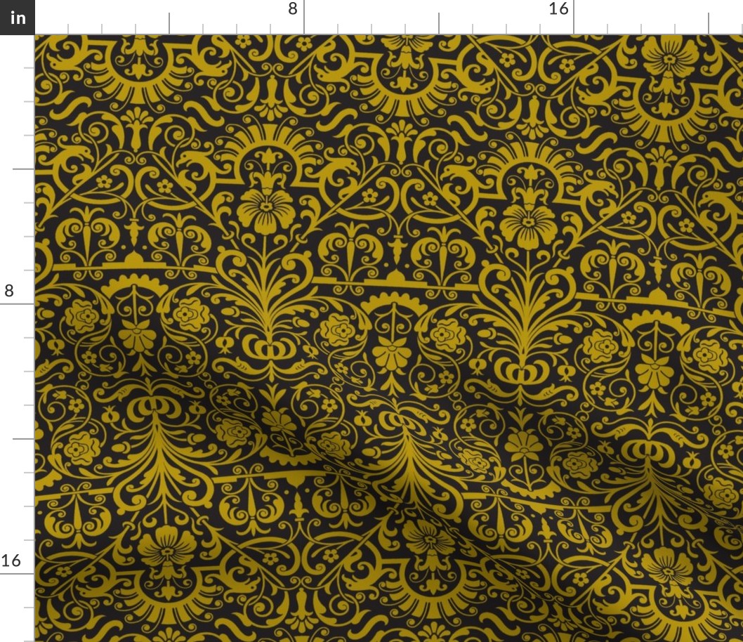 Rococo Damask 4c