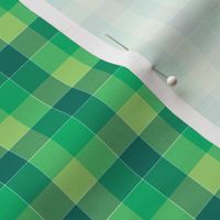 paneled tartan - 1.5" - serene greens