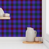 Montgomerie tartan, 6" red/green/blue-violet