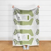 Happy Sew Lucky Sneaker Stocking - GREEN