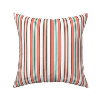 Beach Stripe - Coral