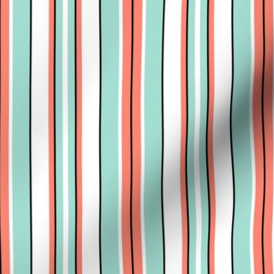 Beach Stripe - Mint