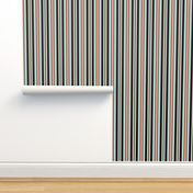 Beach Stripe - Mint-Black