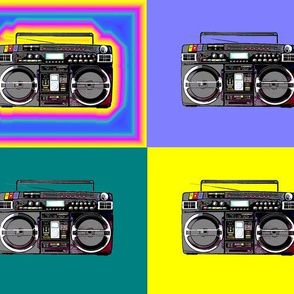 ghettoblaster multicolor