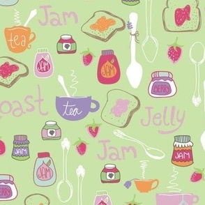 Jam Tea and Toast