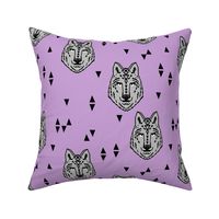 wolf // purple wolf kids room wolves lone wolf 