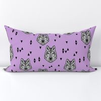 wolf // purple wolf kids room wolves lone wolf 