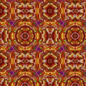 kaleidoscope flower mandala