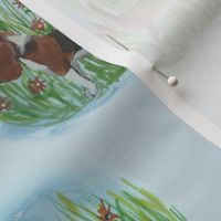 Watercolour Beagle Tile