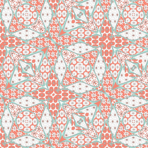 coral quilt