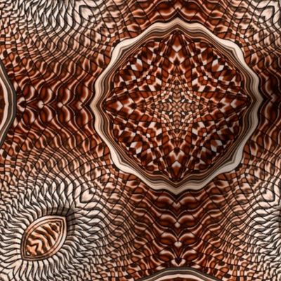 Coppertone Shield Kaleidoscope 09