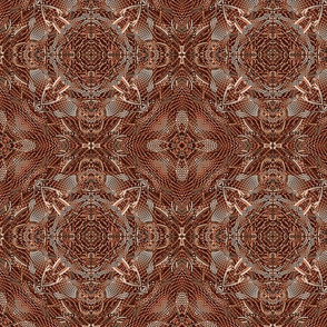 Coppertone Shield Kaleidoscope 12