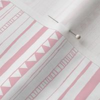 Drawn Stripe Pink