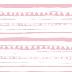 Drawn Stripe Pink