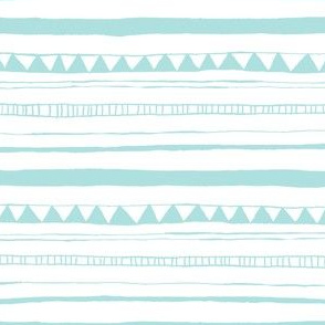 Drawn Stripe Blue