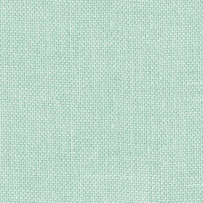 spring mint faux burlap