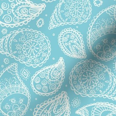 Doily paisley