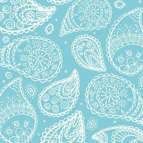 Doily paisley