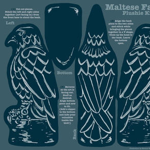 Maltese Falcon Film Noir Plushie