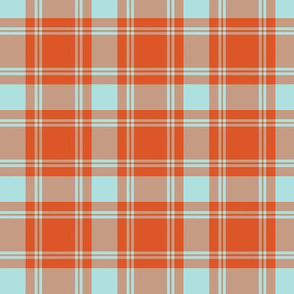 MacQuarrie tartan #1a from 1886, 2.5" weathered