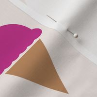 Raspberry Ice Cream Fabric