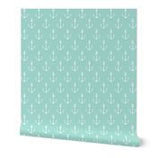 Nautical Anchor - Mint