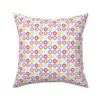 HAPPY! Flower Polka Dots- Bright