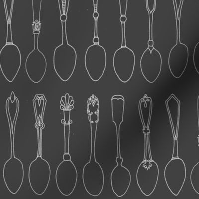 Chalkboard Spoons