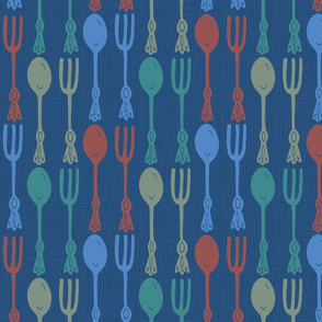 On The Table: Spoons And Forks