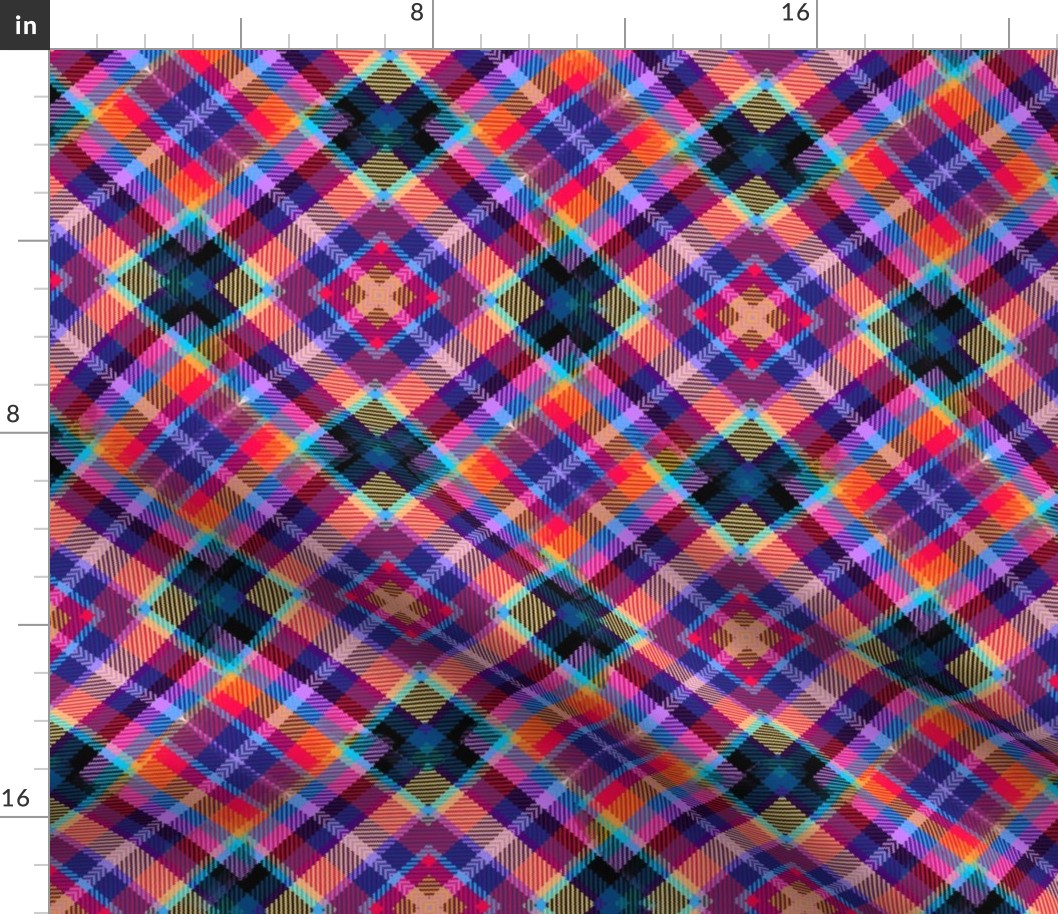 Madras Kaleidoscope Plaid