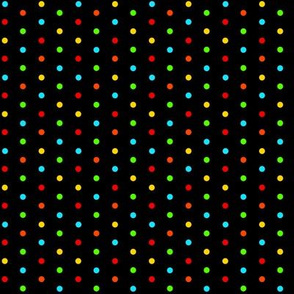 Multi Dots On Black