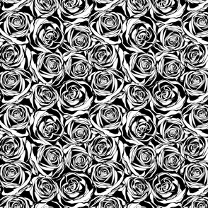Abstract rose patern