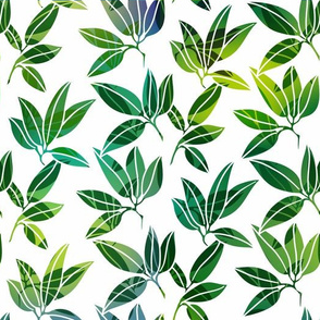 Abstract leaves pattern