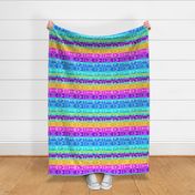 Southwest Baby! Rainbow Blanket Stripe