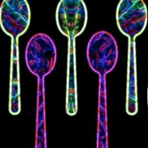 Neon Spoons