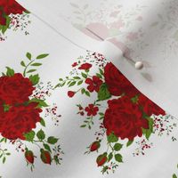 Red rose pattern