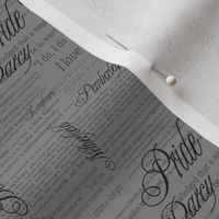 Pride & Prejudice Text (in Grey)