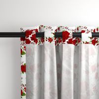 Red roses pattern