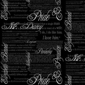 Pride & Prejudice Text (in Black)