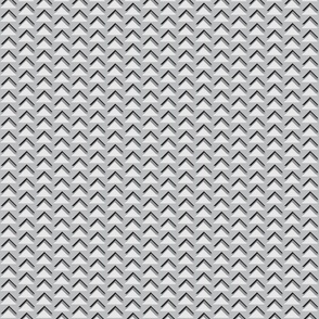 Pyramid Triangles in Grey | 1" Repeat