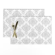 Indian Damask Gray